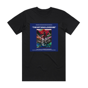 Marvin Hamlisch The Spy Who Loved Me Album Cover T-Shirt Black