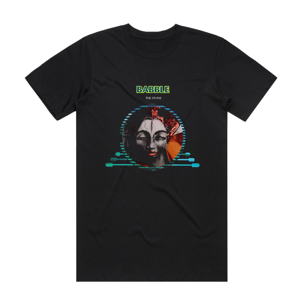 Babble The Stone Album Cover T-Shirt Black