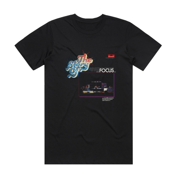 Focus The Story Of Focus Album Cover T-Shirt Black