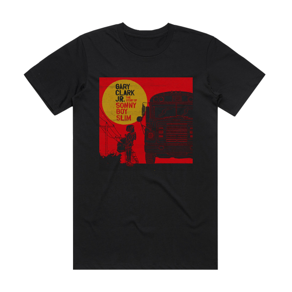 Gary Clark Jr The Story Of Sonny Boy Slim Album Cover T-Shirt Black