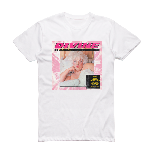 Divine The Story So Far Album Cover T-Shirt White