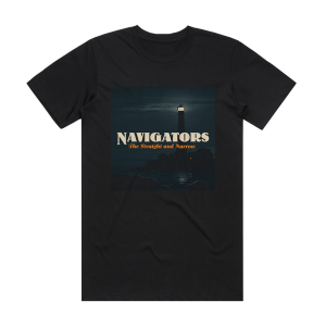 Navigators The Straight And Narrow Album Cover T-Shirt Black
