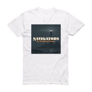 Navigators The Straight And Narrow Album Cover T-Shirt White