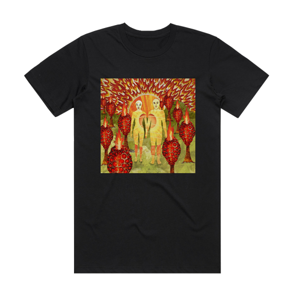 of Montreal The Sunlandic Twins Album Cover T-Shirt Black