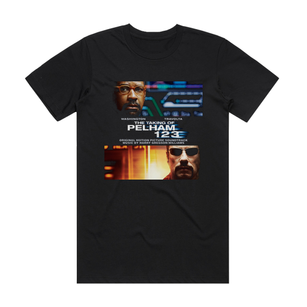 Harry Gregson-Williams The Taking Of Pelham 123 Album Cover T-Shirt Black