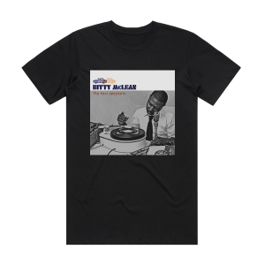 Bitty McLean The Taxi Sessions Album Cover T-Shirt Black