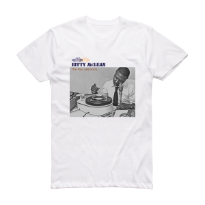 Bitty McLean The Taxi Sessions Album Cover T-Shirt White