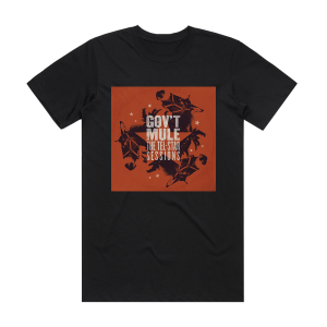 Govt Mule The Telstar Sessions Album Cover T-Shirt Black