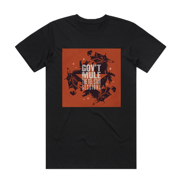 Govt Mule The Telstar Sessions Album Cover T-Shirt Black