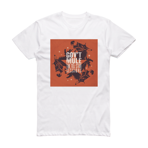 Govt Mule The Telstar Sessions Album Cover T-Shirt White