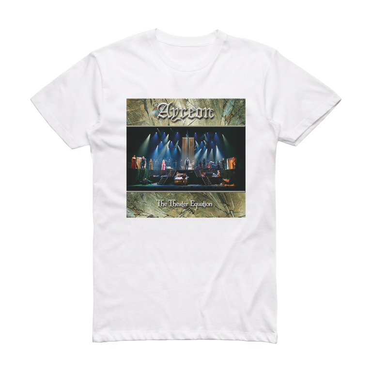 Ayreon The Theater Equation Album Cover T-Shirt White – ALBUM COVER T ...
