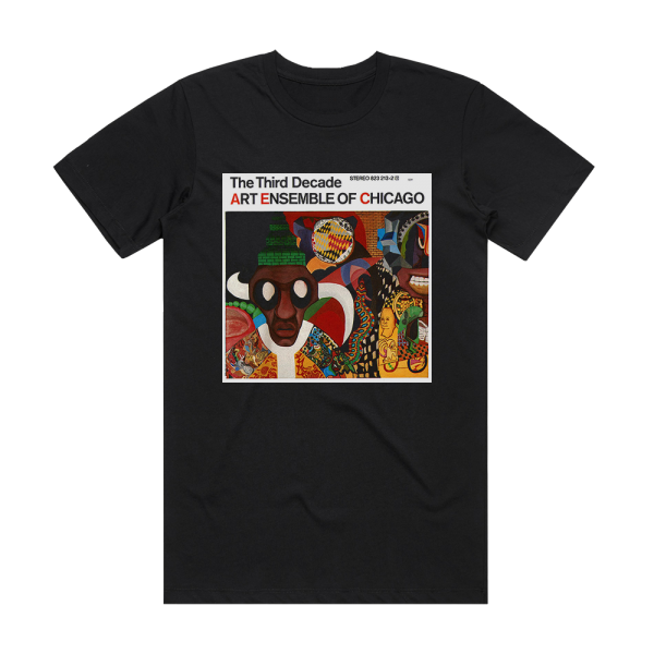 Art Ensemble of Chicago The Third Decade Album Cover T-Shirt Black