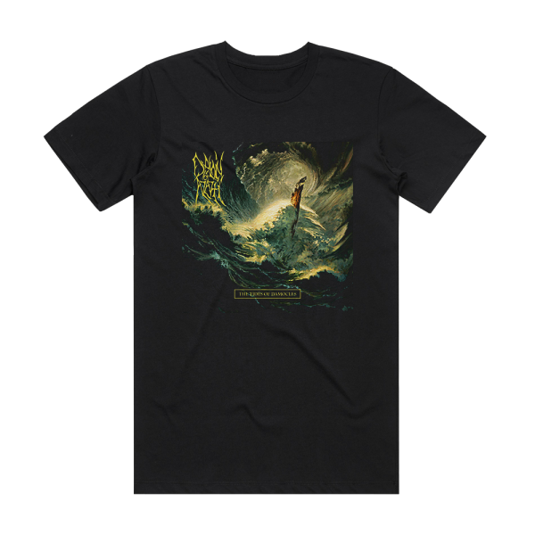 Dawn of Azazel The Tides Of Damocles Album Cover T-Shirt Black