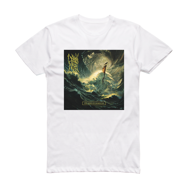 Dawn of Azazel The Tides Of Damocles Album Cover T-Shirt White