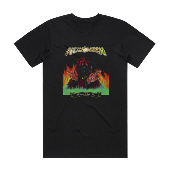 Helloween The Time Of The Oath 2 Album Cover T-Shirt Black