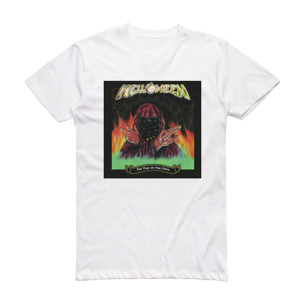 Helloween The Time Of The Oath 2 Album Cover T-Shirt White