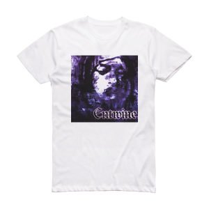 Entwine The Treasures Within Hearts Album Cover T-Shirt White