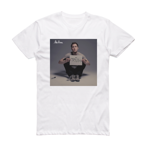 Mike Posner The Truth 1 Album Cover T-Shirt White