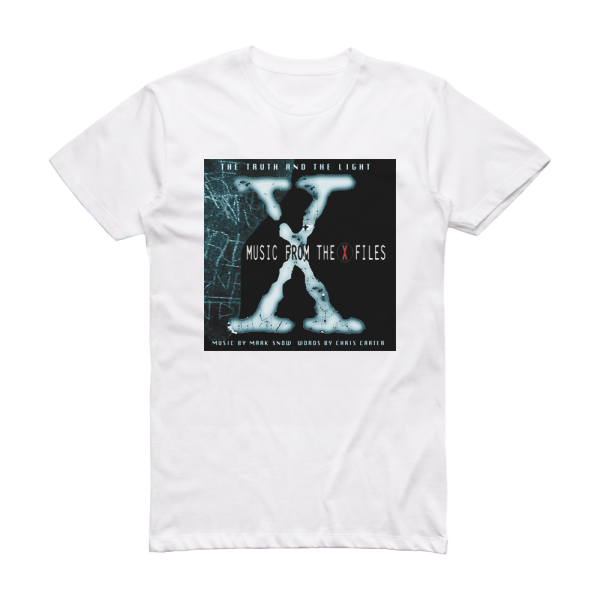 Mark Snow The Truth And The Light Music From The X Files Album Cover T-Shirt White