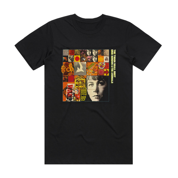 Eric Burdon and The Animals The Twain Shall Meet Album Cover T-Shirt Black