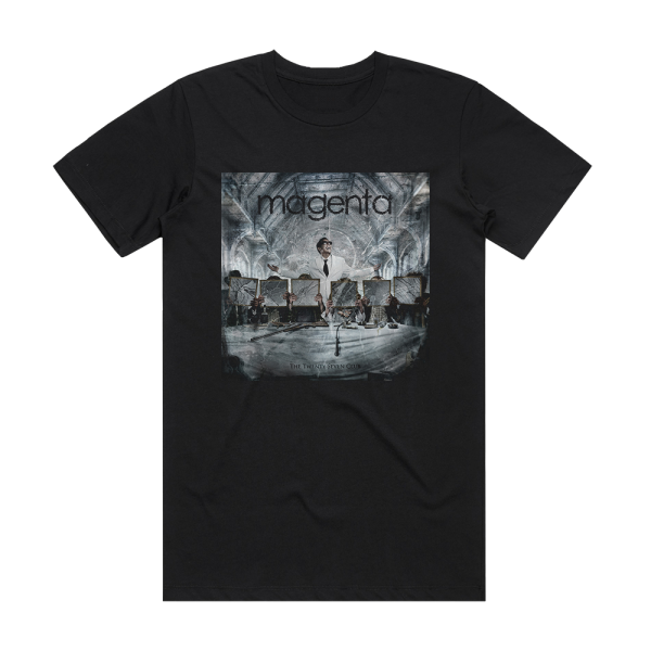 Magenta The Twenty Seven Club Album Cover T-Shirt Black