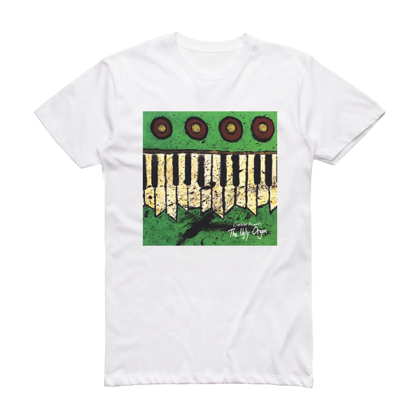 Cursive The Ugly Organ Album Cover T-Shirt White