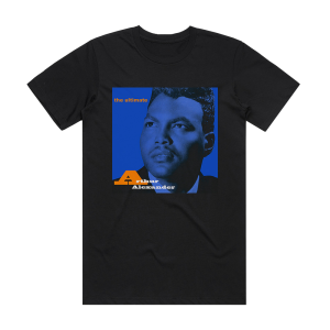 Arthur Alexander The Ultimate Arthur Alexander Album Cover T-Shirt Black