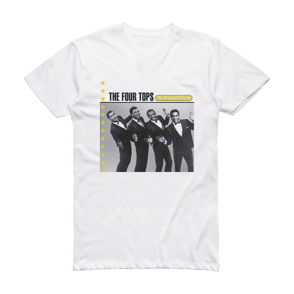 Four Tops The Ultimate Collection Album Cover T-Shirt White