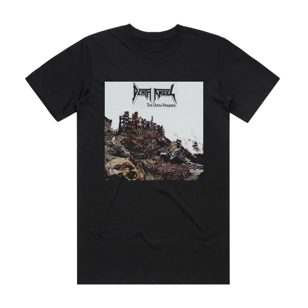 Death Angel The Ultra Violence Album Cover T-Shirt Black