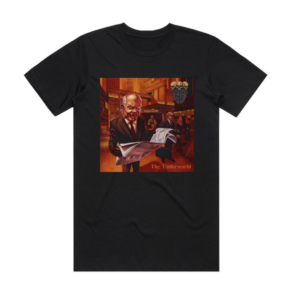 Evildead The Underworld Album Cover T-Shirt Black