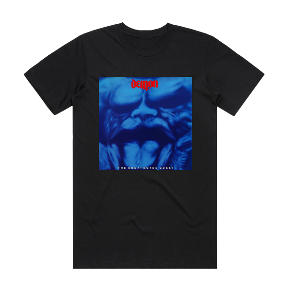 Demon The Unexpected Guest Album Cover T-Shirt Black