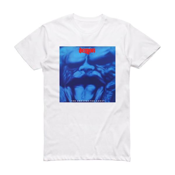 Demon The Unexpected Guest Album Cover T-Shirt White