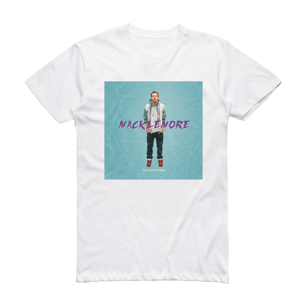 Macklemore The Unplanned Mixtape Album Cover T-Shirt White