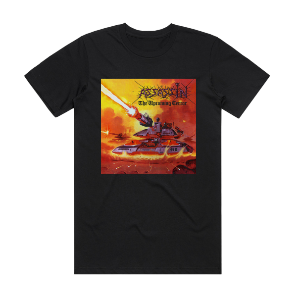 Assassin The Upcoming Terror Album Cover T-Shirt Black