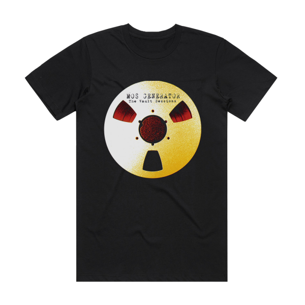 Mos Generator The Vault Sessions Album Cover T-Shirt Black
