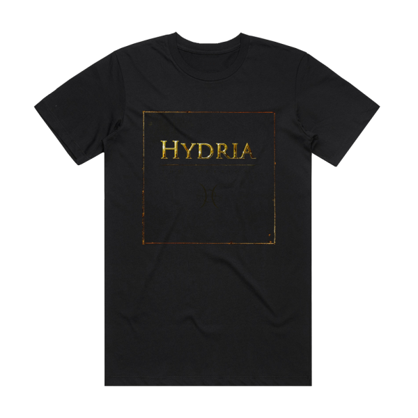 Hydria The Versions Ep Album Cover T-Shirt Black