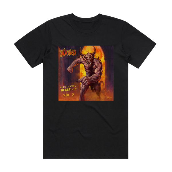 Dio The Very Beast Of Dio Volume 2 Album Cover T-Shirt Black