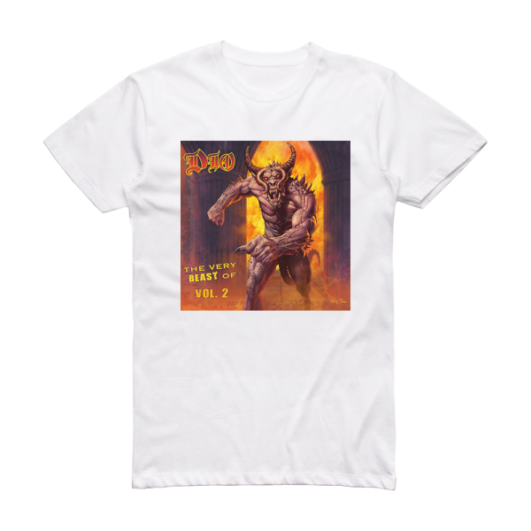 Dio The Very Beast Of Dio Volume 2 Album Cover T-Shirt White