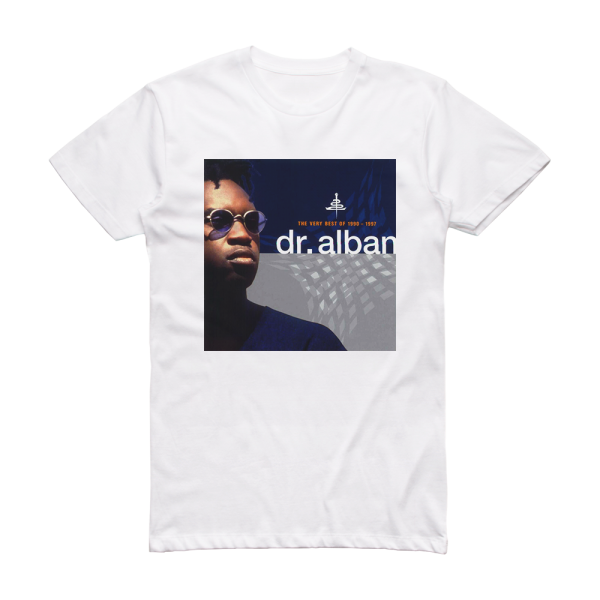 Dr Alban The Very Best Of 1990 1997 Album Cover T-Shirt White