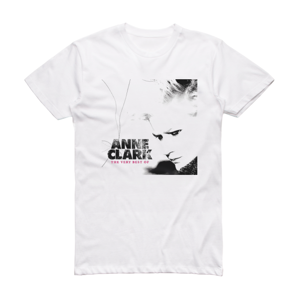 Anne Clark The Very Best Of Album Cover T-Shirt White