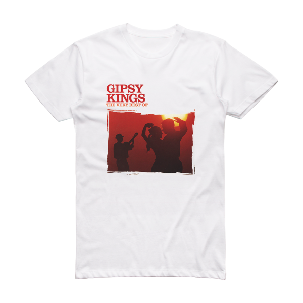 Gipsy Kings The Very Best Of Album Cover T-Shirt White