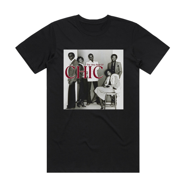 Chic The Very Best Of Chic Album Cover T-Shirt Black