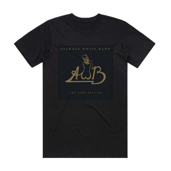 Average White Band The Very Best Of The Average White Band Album Cover T-Shirt Black