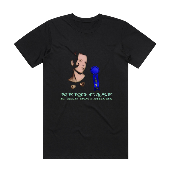 Neko Case and Her Boyfriends The Virginian Album Cover T-Shirt Black
