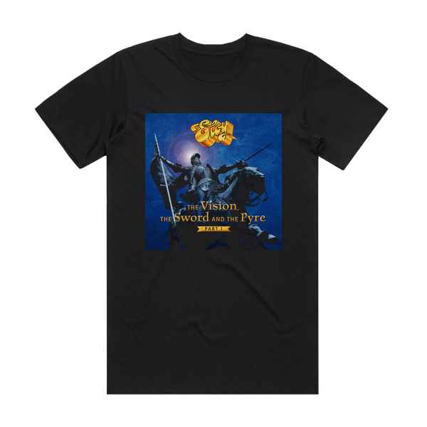 Eloy The Vision The Sword And The Pyre Part I Album Cover T-Shirt Black