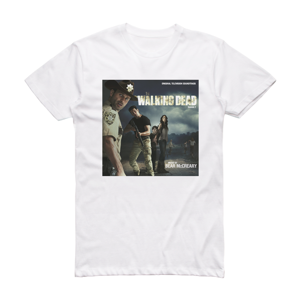 Bear McCreary The Walking Dead Season 2 Album Cover T-Shirt White