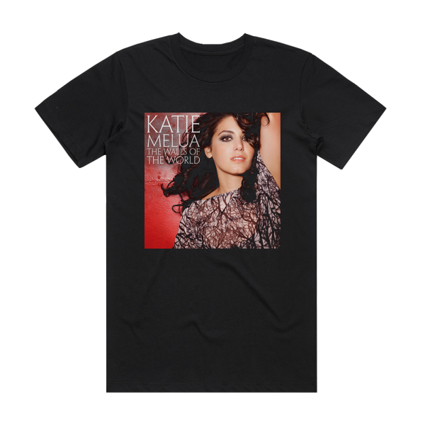 Katie Melua The Walls Of The World Album Cover T-Shirt Black