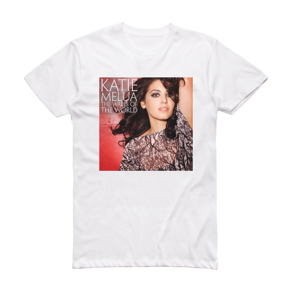 Katie Melua The Walls Of The World Album Cover T-Shirt White