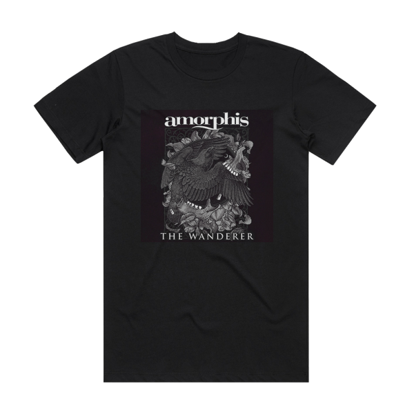Amorphis The Wanderer Album Cover T-Shirt Black