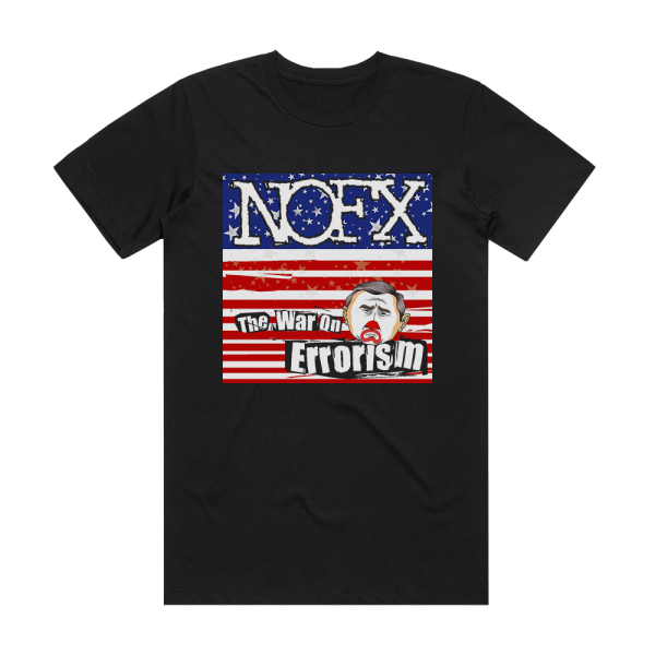 NOFX The War On Errorism Album Cover T-Shirt Black